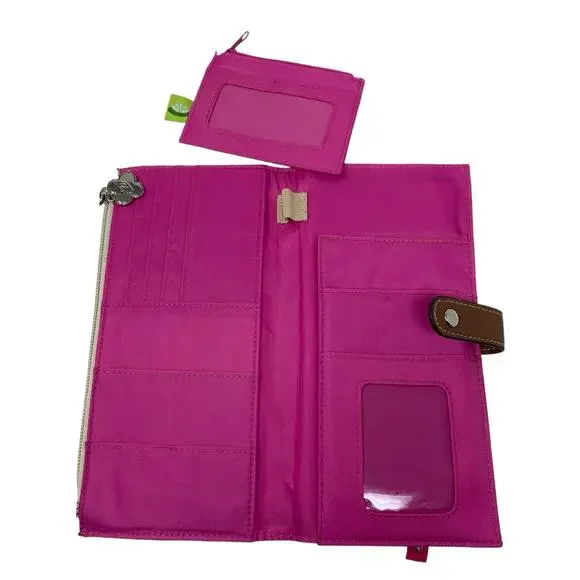 Colorful Floral Women's Clutch - Picture 7 of 8